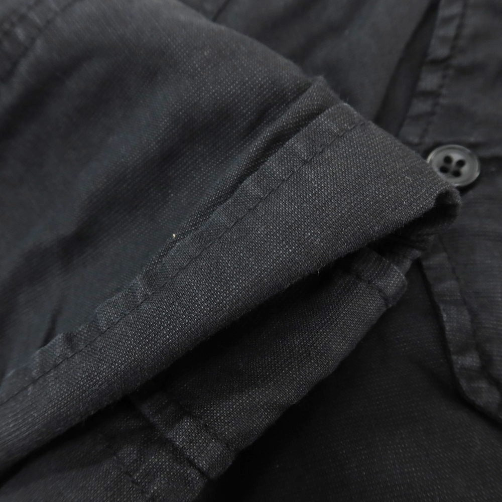 [Used] Sage de Cret Cotton Linen Cargo Shorts Black [M] [Condition Rank B] [Men&