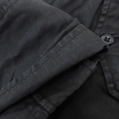 [Used] Sage de Cret Cotton Linen Cargo Shorts Black [M] [Condition Rank B] [Men&