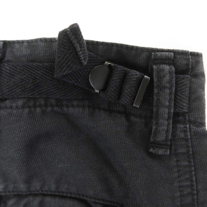 [Used] Sage de Cret Cotton Linen Cargo Shorts Black [M] [Condition Rank B] [Men&