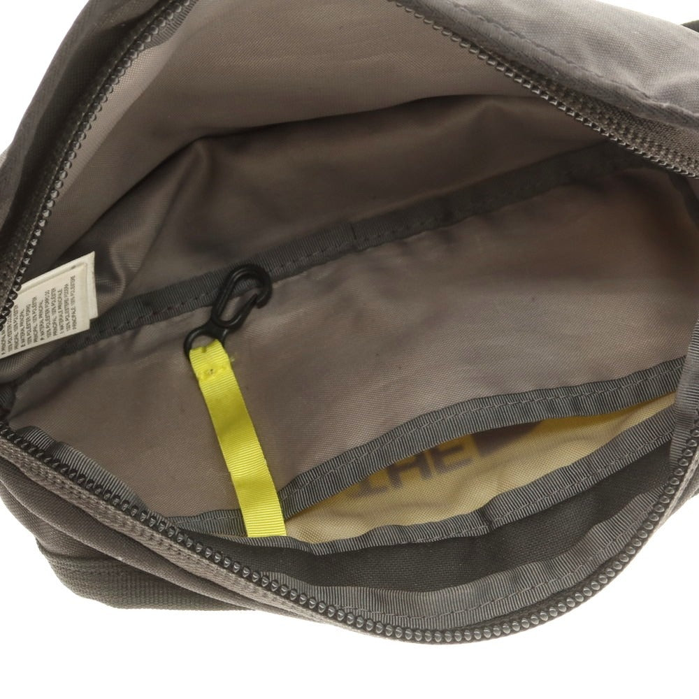 【中古】ザノースフェイス THE NORTH FACE ポリエステル ボディバッグ ブラックxイエロー【 状態ランクC 】【 メンズ 】