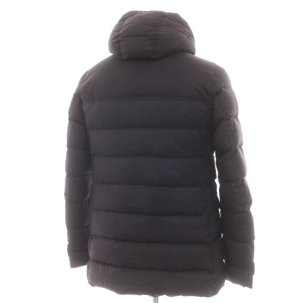 【中古】ヘルノ Herno ナイロン ダウンダッフルコート ブラック【 48 】【 状態ランクC 】【 メンズ 】