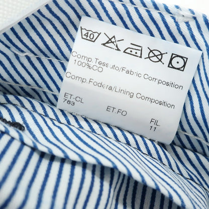 【中古】ジェルマーノ GERMANO コットン カジュアルスラックスパンツ ネイビーブルー【 44 】【 状態ランクB 】【 メンズ 】