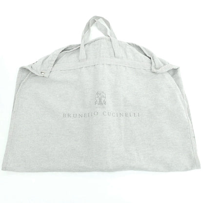 【中古】ブルネロクチネリ Brunello Cucinelli ウールシルク 3つボタンスーツ ダークネイビー【 46 】【 状態ランクC 】【 メンズ 】