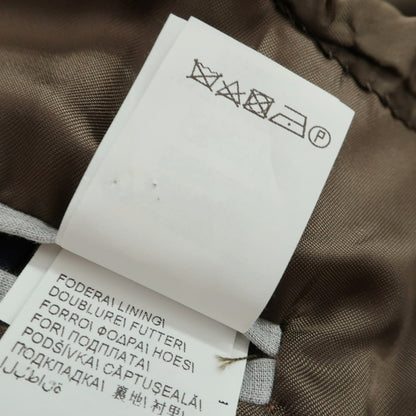 【中古】ブルネロクチネリ Brunello Cucinelli ウールシルク 3つボタンスーツ ダークネイビー【 46 】【 状態ランクC 】【 メンズ 】