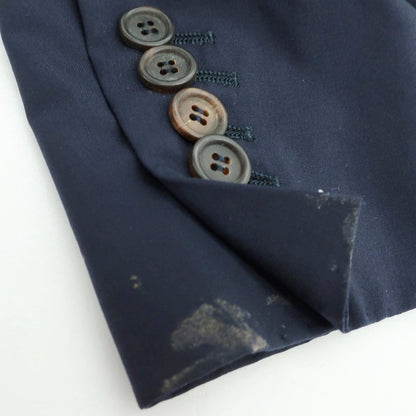 【中古】ブルネロクチネリ Brunello Cucinelli ウールシルク 3つボタンスーツ ダークネイビー【 46 】【 状態ランクC 】【 メンズ 】