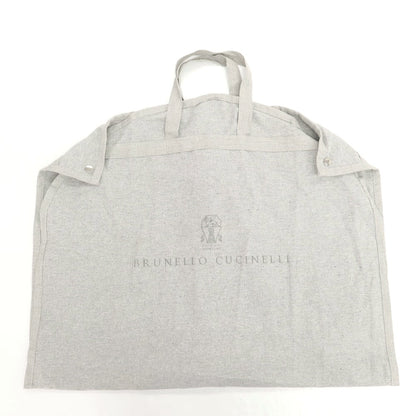 【中古】ブルネロクチネリ Brunello Cucinelli ウール ハウンドトゥース柄 テーラードジャケット オフホワイトxブラック【 46 】【 状態ランクD 】【 メンズ 】
