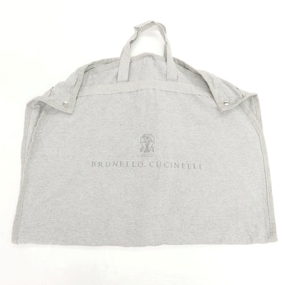 【中古】ブルネロクチネリ Brunello Cucinelli ウール チェック テーラードジャケット ホワイト×ブラック×ブラウン【 46 】【 状態ランクB 】【 メンズ 】