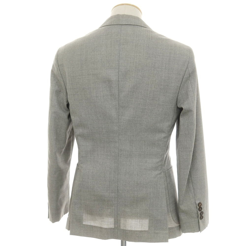 [Used] Brunello Cucinelli Wool Tailored Jacket Light Grey [44] [Condition Rank D] [Men&