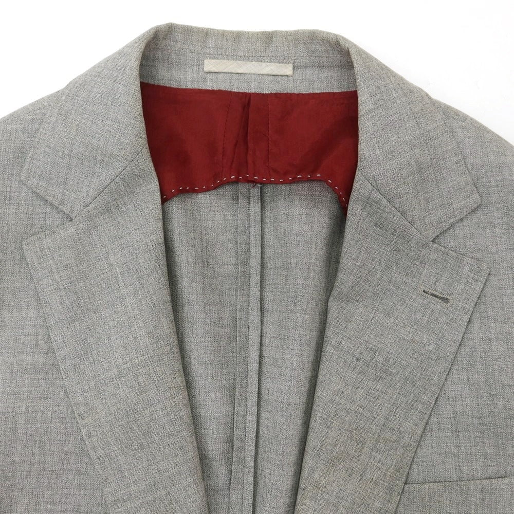 [Used] Brunello Cucinelli Wool Tailored Jacket Light Grey [44] [Condition Rank D] [Men&