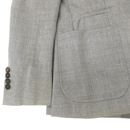 [Used] Brunello Cucinelli Wool Tailored Jacket Light Grey [44] [Condition Rank D] [Men&