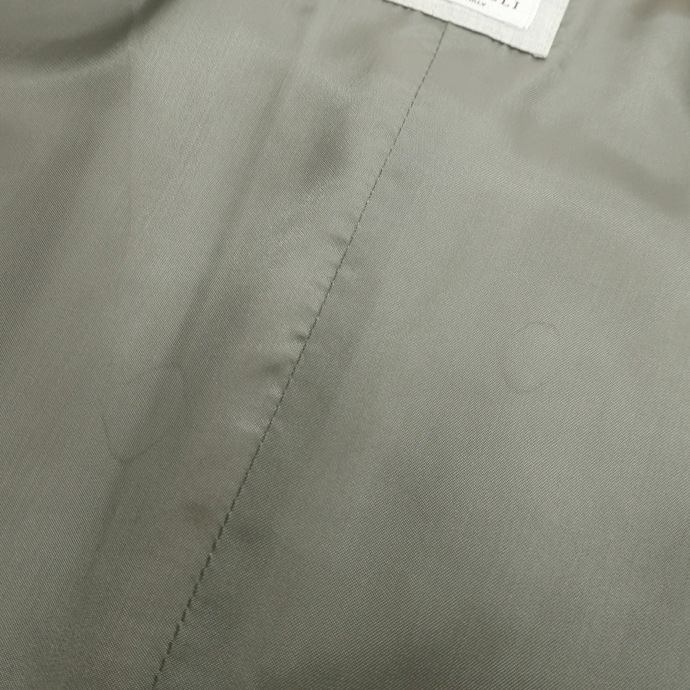 [Used] Brunello Cucinelli Herringbone Wool Linen Gilet Vest Beige [46] [Condition Rank C] [Men&