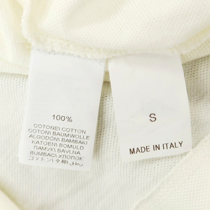 【中古】ブルネロクチネリ Brunello Cucinelli コットン 鹿の子 半袖ポロシャツ アイボリー【 S 】【 状態ランクB 】【 メンズ 】