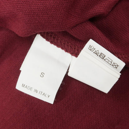【中古】ブルネロクチネリ Brunello Cucinelli コットン 半袖ポロシャツ ボルドー【 S 】【 状態ランクC 】【 メンズ 】