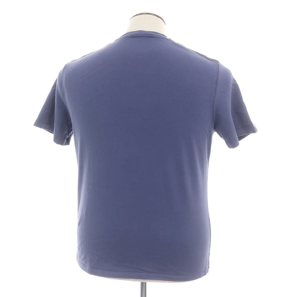 【中古】プラダ PRADA コットン系 クルーネック ポケット 半袖Ｔシャツ ダークスマルトブルー【 L 】【 状態ランクB 】【 メンズ 】