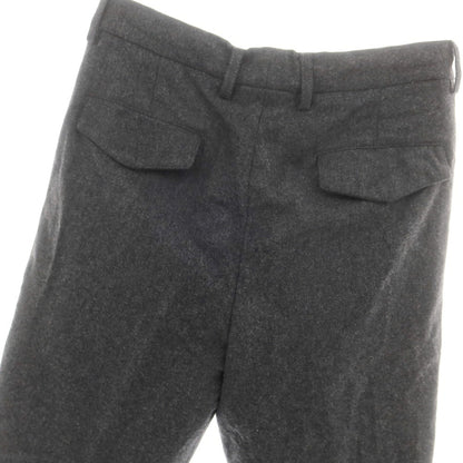 【中古】ブルネロクチネリ Brunello Cucinelli ウール イージースラックスパンツ チャコールグレー【 46 】【 状態ランクD 】【 メンズ 】