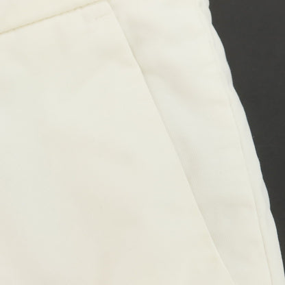 【中古】ブルネロクチネリ Brunello Cucinelli コットン カジュアルスラックスパンツ ホワイト【 46 】【 状態ランクC 】【 メンズ 】