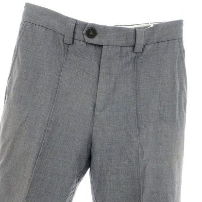 【中古】ブルネロクチネリ Brunello Cucinelli ウールコットン カジュアルスラックスパンツ グレー【 44 】【 状態ランクC 】【 メンズ 】