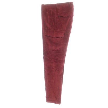 【中古】ブルネロクチネリ Brunello Cucinelli コーデュロイ カーゴパンツ ダークレッド【 44 】【 状態ランクB 】【 メンズ 】