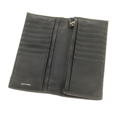 【中古】ディオールオム Dior Homme ナイロン 長財布 ブラック【 状態ランクD 】【 メンズ 】