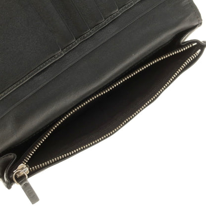 【中古】ディオールオム Dior Homme ナイロン 長財布 ブラック【 状態ランクD 】【 メンズ 】