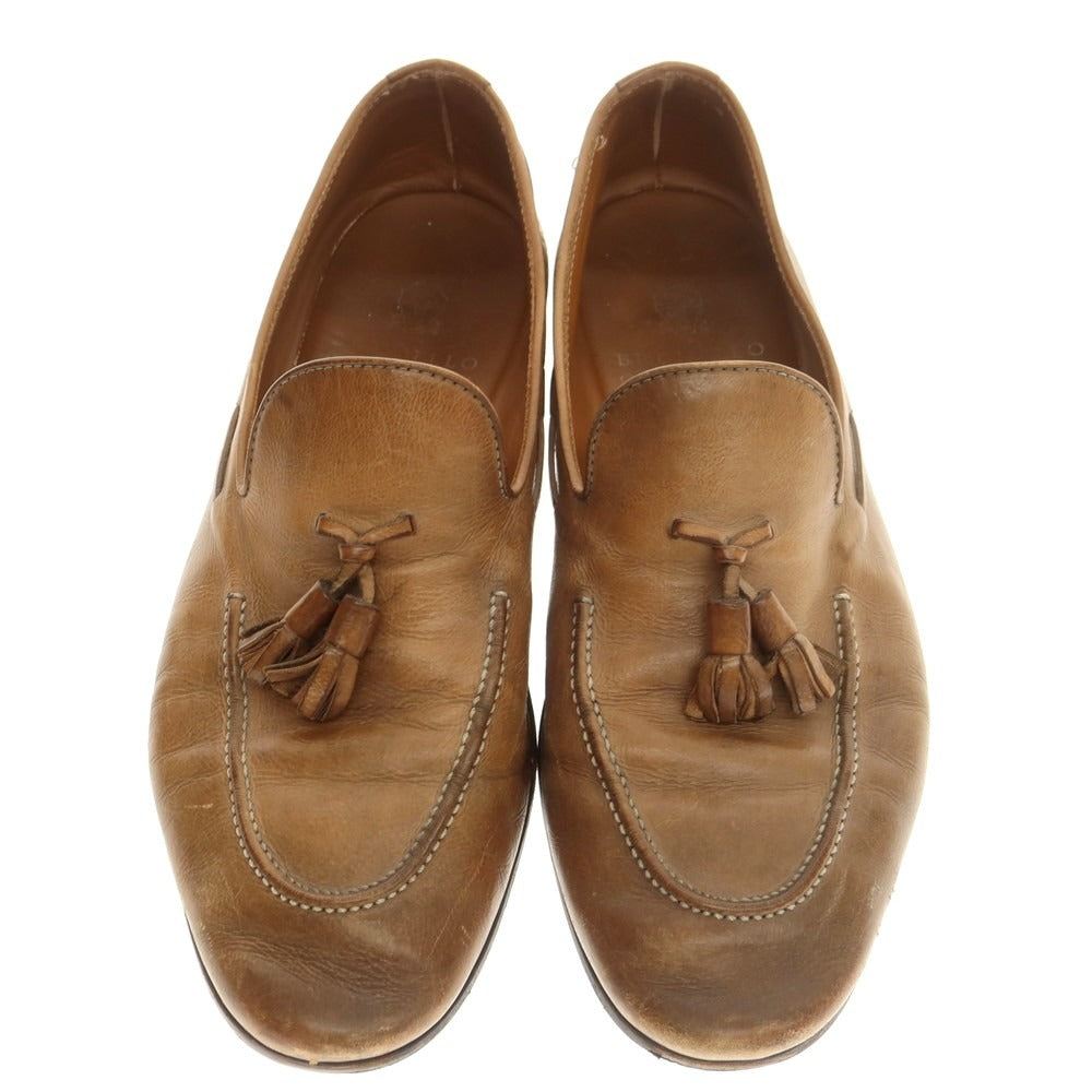 【中古】ブルネロクチネリ Brunello Cucinelli タッセルローファー ブラウン【 42 】【 状態ランクD 】【 メンズ 】