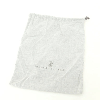 【中古】ブルネロクチネリ Brunello Cucinelli イントレチャートレザー コインローファー ブラウン【 42 1/2 】【 状態ランクD 】【 メンズ 】