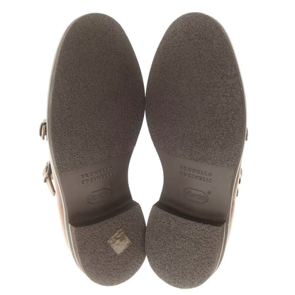 【中古】ブルネロクチネリ Brunello Cucinelli ダブルモンク ドレスシューズ ブラウン【 42 】【 状態ランクA 】【 メンズ 】