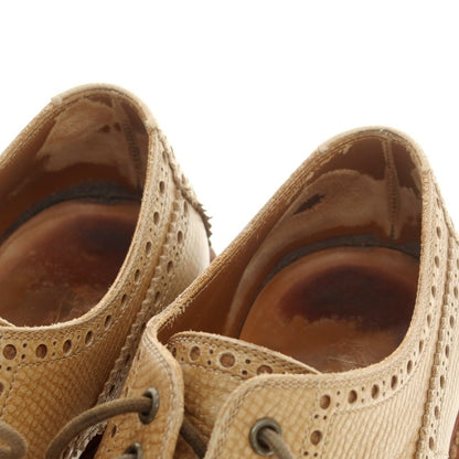 【中古】ブルネロクチネリ Brunello Cucinelli ウイングチップ ドレスシューズ ライトブラウン【 42 】【 状態ランクC 】【 メンズ 】