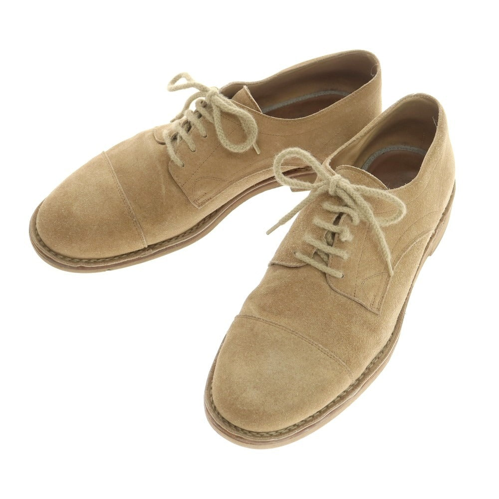 【中古】ブルネロクチネリ Brunello Cucinelli スエード ストレートチップ ドレスシューズ ベージュ【 42 1/2 】【 状態ランクB 】【 メンズ 】