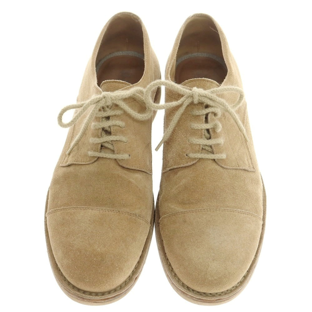 【中古】ブルネロクチネリ Brunello Cucinelli スエード ストレートチップ ドレスシューズ ベージュ【 42 1/2 】【 状態ランクB 】【 メンズ 】