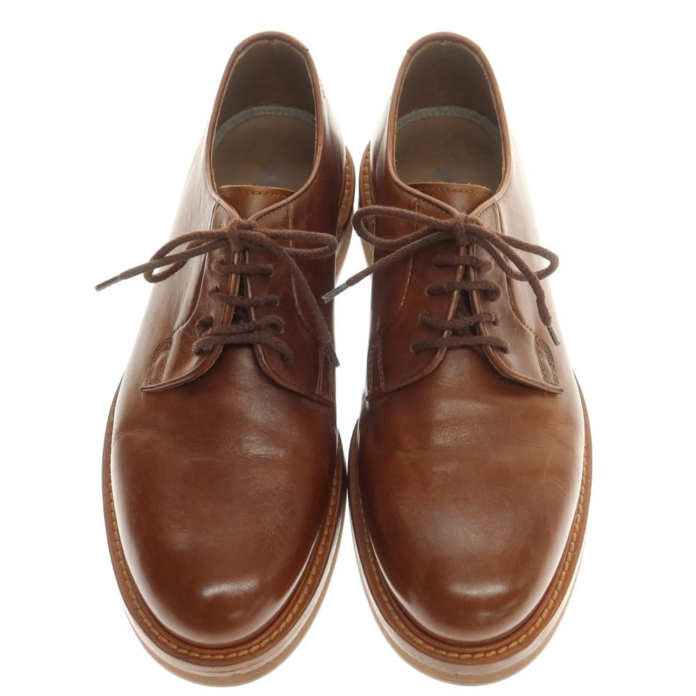 【中古】ブルネロクチネリ Brunello Cucinelli プレーントゥ ドレスシューズ ブラウン【 42 】【 状態ランクB 】【 メンズ 】
