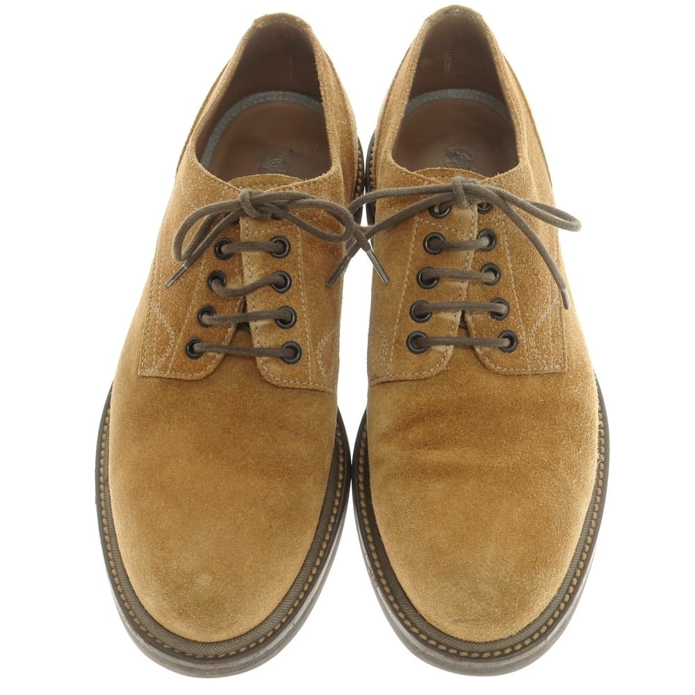 【中古】ブルネロクチネリ Brunello Cucinelli スエード プレーントゥ ドレスシューズ ブラウン【 42 】【 状態ランクB 】【 メンズ 】