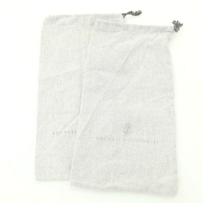 【中古】ブルネロクチネリ Brunello Cucinelli パンチングレザー スニーカー ライトベージュ【 42 】【 状態ランクC 】【 メンズ 】