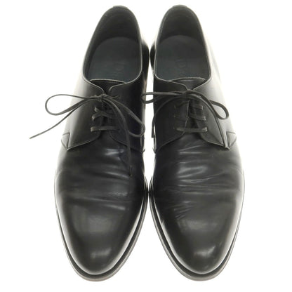 【中古】ディオールオム Dior Homme レザー プレーントゥ ドレスシューズ ブラック【 42 】【 状態ランクB 】【 メンズ 】