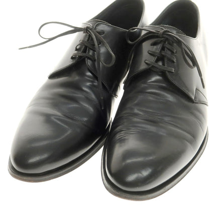 【中古】ディオールオム Dior Homme レザー プレーントゥ ドレスシューズ ブラック【 42 】【 状態ランクB 】【 メンズ 】