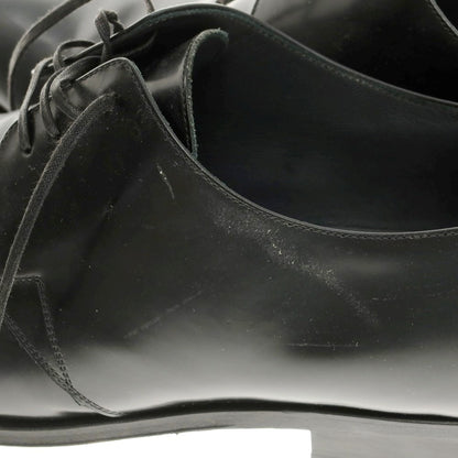 【中古】ディオールオム Dior Homme レザー プレーントゥ ドレスシューズ ブラック【 42 】【 状態ランクB 】【 メンズ 】