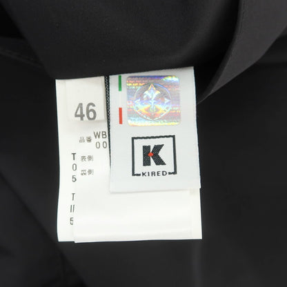 【中古】【未使用】キーレッド ケイレッド KIRED リバーシブル ウールナイロン ステンカラーコート ネイビーxブラック【 46 】【 状態ランクS 】【 メンズ 】