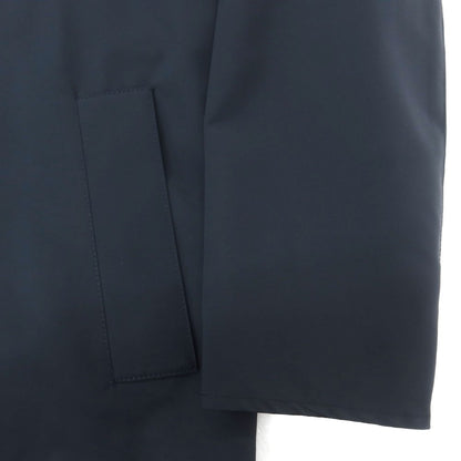 【中古】【未使用】キーレッド ケイレッド KIRED リバーシブル ウールナイロン ステンカラーコート ネイビーxブラック【 46 】【 状態ランクS 】【 メンズ 】