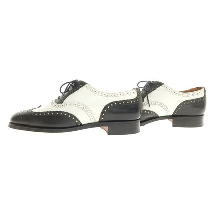 【中古】ロイドフットウェア Lloyd Footwear コンビウイングチップ ドレスシューズ ブラックxホワイト【 6Ｅ 】【 状態ランクB 】【 メンズ 】
