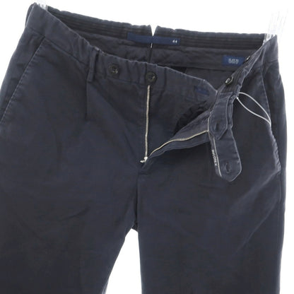 【中古】インコテックス INCOTEX CONMFORTCHINO ストレッチ コットン カジュアルスラックスパンツ ネイビー【 44 】【 状態ランクC 】【 メンズ 】