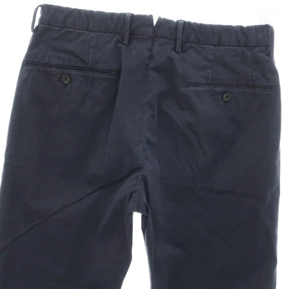 【中古】インコテックス INCOTEX CONMFORTCHINO ストレッチ コットン カジュアルスラックスパンツ ネイビー【 44 】【 状態ランクC 】【 メンズ 】