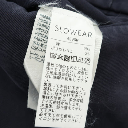 【中古】インコテックス INCOTEX CONMFORTCHINO ストレッチ コットン カジュアルスラックスパンツ ネイビー【 44 】【 状態ランクC 】【 メンズ 】
