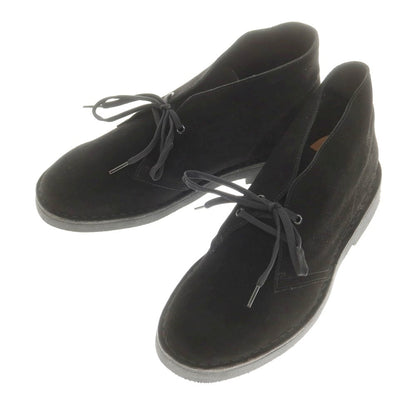 【中古】【未使用】クラークス Clarks Desert BT Evo スエード デザートブーツ ブラック【 26 】【 状態ランクS 】【 メンズ 】