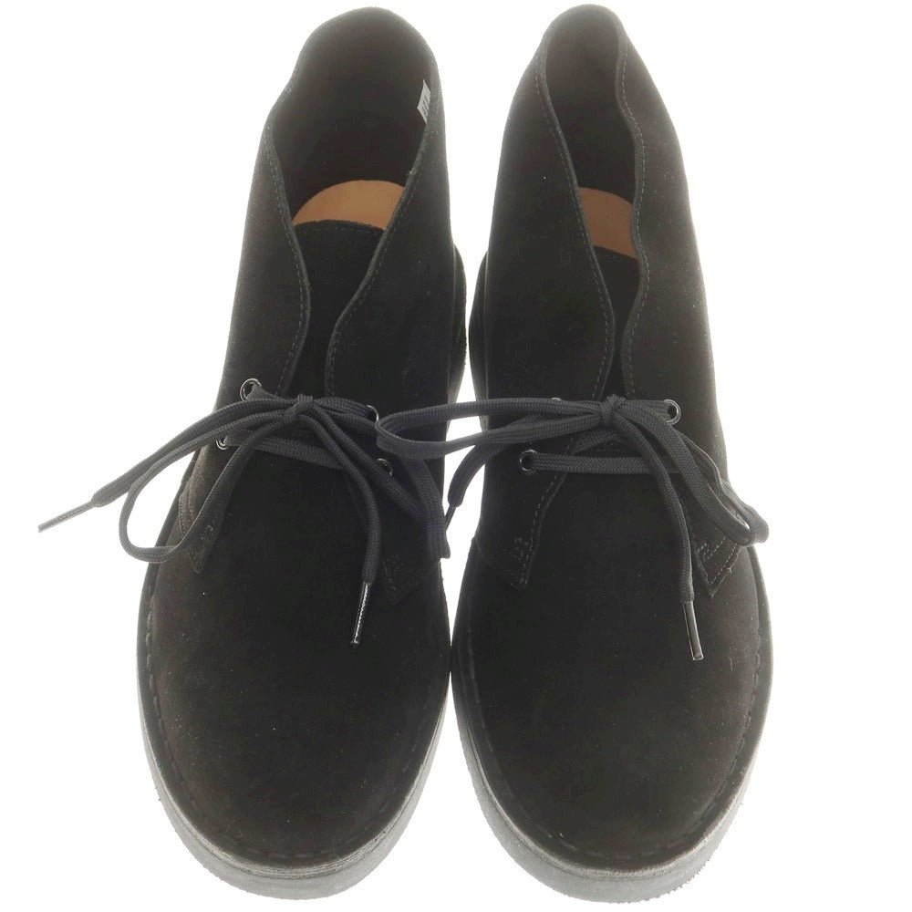 【中古】【未使用】クラークス Clarks Desert BT Evo スエード デザートブーツ ブラック【 26 】【 状態ランクS 】【 メンズ 】