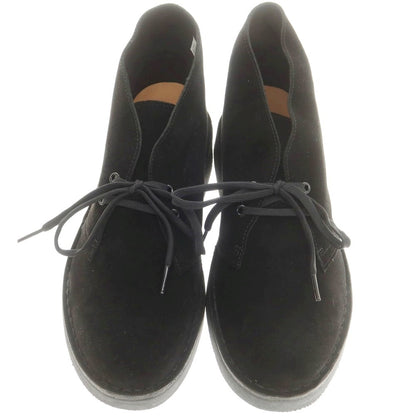 【中古】【未使用】クラークス Clarks Desert BT Evo スエード デザートブーツ ブラック【 26 】【 状態ランクS 】【 メンズ 】