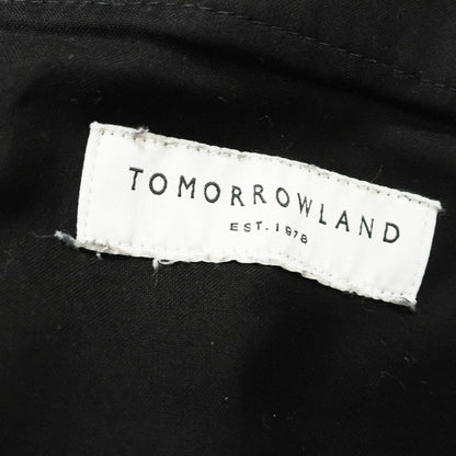 【中古】トゥモローランド TOMORROWLAND コットン カジュアルスラックスパンツ ブラック【 XS 】【 状態ランクC 】【 メンズ 】