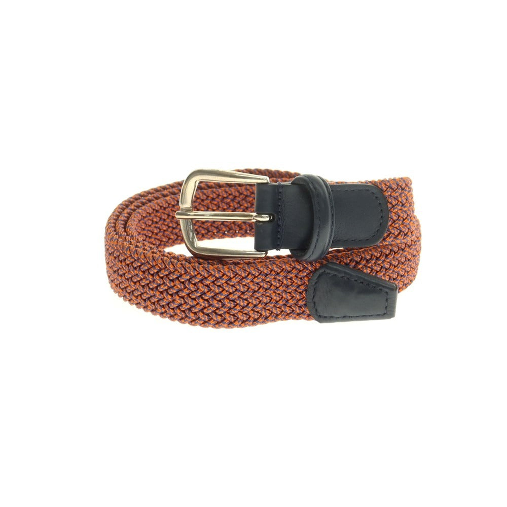 【中古】アンダーソンズ Andersons メッシュ ベルト オレンジxネイビー【 L 】【 状態ランクB 】【 メンズ 】