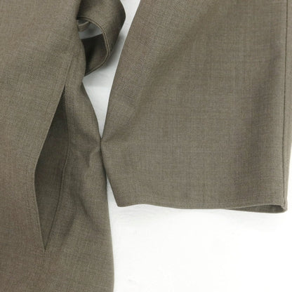 【中古】パン pan ウール トレンチコート グレイッシュカーキ【 M 】【 状態ランクB 】【 メンズ 】