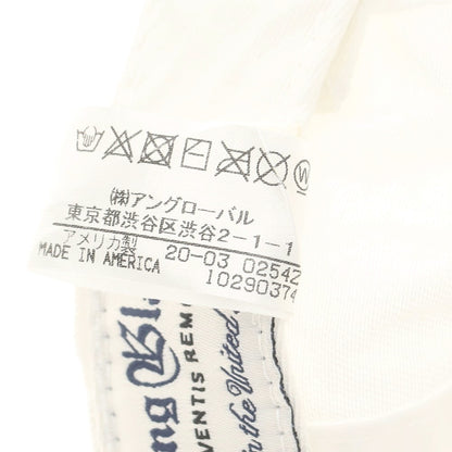 【中古】ローイング ブレザーズ Rowing Blazers コットン BBキャップ ホワイト【 F 】【 状態ランクC 】【 メンズ 】