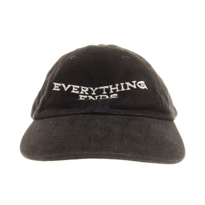 【中古】ルックバックアンドラフ Look Back and Laugh コットン BBキャップ ブラック【 状態ランクC 】【 メンズ 】